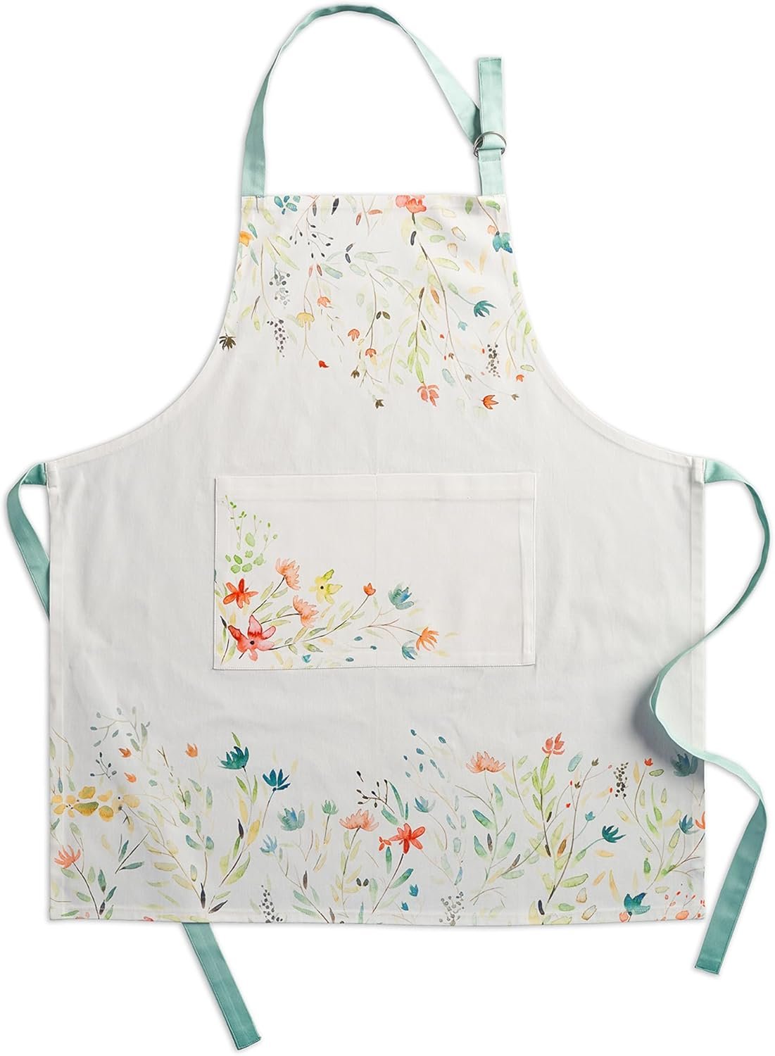 Cotton Canvas Apron with Pocket, Kitchen Chef Work Apron for Cooking, Gardening and Home Use